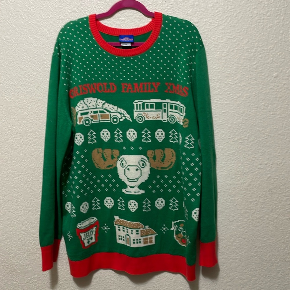 National Lampoon Christmas Vacation Sweater. Very Good Condition. Size 2X.